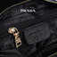 PRADA MINI WITH ZIP / PRADA nylon crossbody bag วัสดุ Nylon เนื้อหนาคุณภาพดีตามแบบฉบับแบรนด์ ด้านหน้าประดับโลโก้แบรนด์ สามารถสะพายได้ 2 แบบ