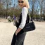 CELINE CHAIN SHOULDER BAG MATELASSE MONOCHROME ภาพสินค้าถ่ายจากงานขายจริง ใช้งานต่างประเทศได้