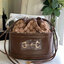 หนังแท้ GUCCI HORSEBIT 1955 BUCKET BAG IN TEXTURED LEATHER กระเป๋าสะพายหนังแท้งานสวยสุดหรู