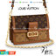 LOUIS VUITTON DAUPHINE MM 25cm เกรดออริจินอลสลับแท้ 1:1 ใช้งานต่างประเทศได้