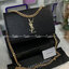 SAINT LAURENT Kate Medium leather shoulder bag VIP GIFT WITH PURCHASE (GWP) พรีเมี่ยมกิ้ฟ Limited Edition จาก YSL DUTY FREE COUNTER วัสดุหนังแกะสังเคราะห์ ลวดลายคล้ายหนังคาเวียร์ หนังสวย ใช้ทน อะไหล่ทองทั้งใบ ด้านหน้าประดับโลโก้แบรนด์ ขนาดกระทัดรัดกำลังดี