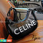 CELINE SHOULDER BAG VIP GIFT WITH PURCHASE (GWP) พรีเมี่ยมกิ๊ฟ Limited Edition จาก CELINE HAUTEPARFUME DUTYFREE COUNTER ดีไซน์ยอดนิยมหนังนิ่มสวยอยู่ทรงเปิดปิดด้วยซิปอะไหล่เงิน ภายในโล่งกว้างมีช่องเล็กสามารถใส่มือถือกระเป๋าสตางค์ใบยาวของใช้ได้จุ หูหิ้วหนัง