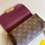 VIP 】หนังแท้ LOUIS VUITTON Monogram Favorite PM Multicolor Damier Ebene Canvas Cross Body Bag