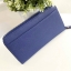 Kate Spade Size: 19 x H. 11 x 2 cm. Color: Black, Navy blue Kate Spade Saffiano long wallet กระเป๋าสตางค์ใบยาวซิปรอบ วัสดุหนังลาย saffiano ภายในมีช่องใส่ธนบัตร, บัตร และช่องซิปใส่เหรียญ ด้านหลังมีอีก 1 ช่องค่ะ