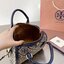 TORY BURCH FACTORY MONOGRAM JACQUARD BOSTON BAG กระเป๋าถือหรือสะพายรุ่นใหม่ล่าสุดจาก TORY BURCH FACTORY วัสดุ Woven Jacquard & Leather ในลาย Jacquard คงเอกลักษณ์แบรนด์สวยอยู่ทรงดีไซน์โดดเด่นทรง Boston เปิดปิดด้วยซิปคู่สะดวกใช้ขนาดกำลังดีใส่กระเป๋าสตางค์ยา