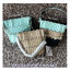 Baobao Issey Miyake Large Bucket กระเป๋าบัคเก็ตขนาดใหญ่สามารถใช้ใส่ร่มพับได้หรือขวดน้ำขนาดเล็กได้ ซีรีย์ใหม่นี้มีจุดเด่นที่แผ่นรูปทรงสี่เหลี่ยมด้านขนานในแนวตั้ง