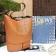 พร้อมส่งความสวย! Super Rare! ห้ามพลาด! LOEWE HOBO LEATHER SHOULDER BAG VIP GIFT WITH PURCHASE (GWP) กระเป๋าหนังแท้พรีเมี่ยมกิ๊ฟ Limited Edition จาก LOEWE PERFUME DUTYFREE รุ่น Rare items วัสดุหนังแท้ Lambskin หนังนิ่มสวยดีไซน์หรูด้านหน้าฉลุโลโก้ Loewe Ana