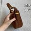 PRADA Arqué Suede Shoulder Bag Cocoa Brown กระเป๋าทรงโฮโบงานหนังกลับที่มาแรงมากๆ สวยเด่นเป็นเอกลักษณ์ ดีไซน์เรียบแต่มากมีอยู่จริง สวยดูแพง
