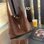 YSL Hobo Leather Bag / YSL Hobo Suede Bag กระเป๋าสะพายทรงโท้ทใบใหญ่รุ่นใหม่ หูจับในตัวใช้งานง่ายจุของได้เยอะ งานหนังเรียบและงานหนังกลับสีน้ำตาล ดีไซน์เรียบแต่หรู