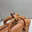 M.C.M SMALL E/W SOFT BERLIN CROSSBODY IN VISETOS ไอเท็มใหม่ในดีไซน์ทรงกระเป๋าเดินทางแบบคลาสสิค ย่อส่วนมาให้ใช้งานได้แบบสบายๆ พกพาสะดวก แมทช์ได้ทุกสไตล์ ใช้ได้แบบ unisex ใช้งานง่ายด้วยหูจับในตัว และซิปหลัก อะไหล่สีดำดูมีมิติตัดกับสีน้ำตาลคอนยัคได้เป็นอย่าง