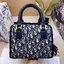 DIOR SMALL BOSTON BAG Blue Oblique Embroidery and Smooth Calfskin / DIOR Box Bag พร้อมส่ง กระเป๋าสะพายทรงกล่อง New for Winter 2023 คอลผู้ดี สวยหรู ตอบโจทย์และแมทช์ได้กับทุกลุคทุกสไตล์