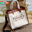 COACH Field Tote 30 in Canvas & Leather LIMITED EDITION COACH X HBC COLLECTION