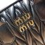 MIU MIU ARCADIE METELASSE MINI LEATHER BAG กระเป๋าถือ/สะพายสุดชิค ที่ไม่มีตอนนี้คือพลาด ดีไซน์เพิ่มดีเทล ด้วยการเดินด้ายเป็นเอกลักษณ์ สวยดูแพง