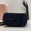 MIU MIU IVY DENIM TOTE BAG กระเป๋าถือ/สะพายทรงโท้ท คิ้วท์สุด จุของได้เยอะ เกรดออริ 1:1 ใช้งานต่างประเทศได้