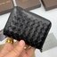 พรีเมี่ยมกิ๊ฟแท้ 100% 】หนังแท้ Bottega Veneta Intrecciato Nappa Short Zip Around Wallet