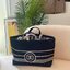 CHANEL Denim 2way Tote Bag / Chanel COCO Mark 2way Shoulder Tote Bag / Chanel shopping tote กระเป๋าทรงโท้ทช็อปปิ้ง จุของได้เยอะงานเกรดออริจินอล 1:1 สลับแท้
