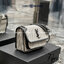 YSL Niki mini Striped Canvas Shoulder Bag / YSL Niki Striped เกรดเทพ ออริจินอล งานหนังแท้และผ้าแคนวาสอย่างดี ภาพถ่ายจากงานขายจริง ใช้งานต่างประเทศได้