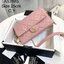 CHANEL flap pearl with chain พร้อมส่ง ที่สุดของความคลาสสิค อะไหล่ทองหรูหรา ด้านหน้าประดับโลโก้ฝังมุก หนังอย่างดี น้องมีความนิ่มสัมผัสแล้วหลงรักแน่นอนค่ะ