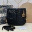 Medium DIOR Nolita Bag Black Macrocannage รุ่นใหม่ กระเป๋าสะพายทรงโท้ท งานหนังเต็มใบ สวยเรียบหรู ถือได้ สะพายยาวได้ เกรดออริ 1:1