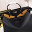 FENDI Monster Bag 30cm หนังคาเวียร์ เกรดเทพออริจินอล กระเป๋ายอดนิยมของแบรนด์ ดีไซน์สวยเรียบหรูแฝงด้วยความเก๋ สามารถสะพายหรือถือ เหมาะสมกับวัยรุ่น สะดวกในการพกพาไม่ว่าสาว ๆ จะไปเที่ยวต่างจังหวัด ต่างประเทศหรือแม้กระทั่งทำกิจกรรมแอดเวนเจอร์ต่าง ๆ ก็ไม่ทำให้