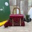 10 สี ORI หนังแท้ | GOYARD Saïgon Souple Mini Bag 20cm กระเป๋าถือ/สะพายดีไซน์หูจับไม้เป็นเอกลักษณ์ที่สวยหรูหราสง่างาม