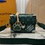 LV Soul Trunk Monogram Heritage Canvas Bag กระเป๋าสะพายทรงกล่องสีเขียวสดใส รุ่นใหม่สุดไอคอนิก มาพร้อมชาร์มห้อยรูปอุ้งเท้าน้องหมาน่ารักโดดเด่นน่ารักมากๆ สะพายข้างชิคๆ พร้อมตอบรับได้ทุกลุค ทุกสไตล์ไปเลยจ้า