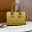 RUNWAY LV Nano Speedy P9 Bandoulière Soft Leather กระเป๋าสะพายสปีดี้รุ่นใหม่ไซส์มินิหรูหรา เกรดท็อปวีไอพี เกรดดีสุด 1:1 หนังแท้สวยงาม เก็บทุกรายละเอียด ใช้สลับแท้ ผ่านทุก ตม. ใช้งานต่างประเทศได้
