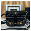 25cm CHANEL HOBO HANDBAG Shiny Leather & Gold-Tone Metal Camel กระเป๋าทรงโฮโบ งานหนังเต็มใบ เกรดออริ สลับแท้ 1:1 ใช้งานต่างประเทศได้