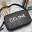 CELINE Medium Messenger Bag in Triomphe Canvas with Celine Print / Celine Camera Bag กระเป๋าทรงครอสบอดี้ ใช้ได้ทั้งชายหญิง ขนาดกลางกำลังดี น้ำหนักเบา