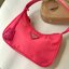 พรีเมี่ยมกิ๊ฟแท้ 100% 】สีใหม่พร้อมส่งที่นี่ที่เดียว Prada nylon mini shoulder bag กระเป๋าถือหรือสะพายไหล่ size mini กำลังน่ารัก