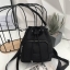 Parfois Bucket backpack กระเป๋าเป้ ถอดสายได้ มีสายสั้นให้สามารถถือ หรือสะพายข้างก้อได้ค่า ดีไซน์เกร๋มาก สีดำสวยมาก chic สุดๆ รุ่นนี้ รูปแบบน่ารัก แอบเก๋ด้วยดีไซด์ของตัวกระเป๋า ด้านหน้ามีช่องเก็บของ และที่มัดสายกระเป๋า ภายในมีช่องเก็บของจุกจิกได้ ใบจริงสวย