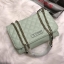 Guess Elliana Convertible Flap Over Crossbody กระเป๋าสะพายรุ่นใหม่จาก Guess factory รุ่นนี้สามารถสะพายได้ทั้งสายคู่และสายเดี่ยว สายสะพายโซ่ต่อหนังไม่เจ็บบ่า ด้านหน้าประดับtagโลหะหุ้มหนังถอดออกได้ วัสดุหนังpu ลายตาราง เรียบนิ่ม เปิดปิดกระเป๋าด้วยกระดุมแม่เ