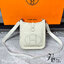 HERMES Evelyne TPM Bag The Perfect Mini Crossbody Bag 17cm กระเป๋าทรงโท้ทแบรนด์หรู เอกลักษณ์ของความสง่างาม เกรดออริ สลับแท้ 1:1 ใช้งานต่างประเทศได้