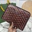 ORI หนังแท้ | Goyard Jouvence MM Toiletry Bag / Goyard Clutch bag กระเป๋าทรงคลัชกะทัดรัด เหมาะสำหรับการเก็บของในแนวตั้งและป้องกันการหกหรือรั่วไหล แคนวาสทำความสะอาดง่าย