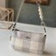 OUTTLET 】Coach NOLITA 19 WITH BUFFALO PLAID PRINT (COACH C1583) SV/CHALK MULTI