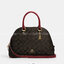 Coach KATY SATCHEL IN SIGNATURE CANVAS (C OACH 2558)