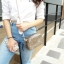 River Island glitter crossbody & cluth bag กระเป๋าทรงสวย ดีไซน์แจากแบรนด์ดัง River Island แบรนด์ดังจาก UK. โดดเด่นด้วยตัวกระเป๋า ประดับ glitter ทั้งใบ สวยโดดเด่น เปิดปิดกระเป๋าด้วยซิป ภายในกว้าง จุได้เยอะ ใส่โทรศัพท์ได้ทุกรุ่น + กระเป๋าสตางค์สั้น ใบนี้จะส