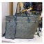 LV Neverfull Denim Tote Bag กระเป๋าสะพายทรงโท้ทเดนิมลายโมโนแกรมปั้มนูนคมชัดสวยหรูลัคชู ลวดลายเอกลักษณ์สวยโดดเด่น พร้อมใบเล็กเข้าชุด