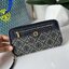 TORY BURCH T MONOGRAM JACQUARD ZIP CONTINENTAL WALLET 79383 กระเป๋าสตางค์ผ้าแคนวาสลายโมโนแกรมตัว T
