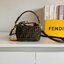 FENDI MINI BAGUETTE BROWN FABRIC BAG วัสดุ CANVAS พิมพ์ลายแบรนด์ *ทรงมินิน่ารัก เปิดปิดด้วยตัวล็อคปั้มลายแบรนด์ พร้อมซิปยาว ภายในมีช่องซิปแยกอีกช่อง สามารถใส่ iphone เงิน ของจุกจิกได้ มาพร้อมสายสะพาย2แบบ ถอดปรับได้ อะไหล่ปั้มแบรนด์สีทอง Rare items เด็ดๆแบ