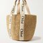 CHLOE LARGE WOODY BASKET กระเป๋าสะพายสานทรงตะกร้า ยอดฮิตติดลมของแบรนด์ ด้วยวัสดุสังเคราห์จากธรรมชาติ สานทอเต็มใบออกมาเป็นลวดลายสวยงาม ตัดด้วยริบบิ้นคาดโดดเด่น ภายในโล่งกว้างมาก จุของได้เต็มที่ เป็นดีไซน์ผู้ดีย้อนยุคที่ดูแพงจริงๆ ใบนี้สามารถสะพายไปเที่ยว ไ