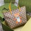 VIP 】Animal-Friendly Gucci Kid GG Supreme Tote Bag งานหนังแท้ทรงตั้งสวย ขนาดกะทัดรัด จุของได้เยอะ ใช้ได้ทั้งเด็กและผู้ใหญ่ น่ารักมากค่ะ **ขายดีตลอดกาล**