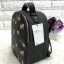 Bershka backpack bag ✔️รุ่นหายากค่ะ กระเป๋าสะพายหลัง หนังซาฟเฟียโน่ ด้านหน้าปักรูปดอกไม้ งานปักเน้นๆ สวยงามมากๆค่ะ เปิดปิดกระเป๋าแบบซิป ภายในโล่ง ใส่ของได้จุนะค่ะ สายสะพายด้านหลังเลื่อนปรับฟรีไซด์ค่ะ รุ่นนี้ขนาดกำลังดี น้ำหนักเบา ใบจริงน่ารักน่าใช้