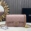 ORI หนังแท้ | Chanel Classic Flap Bag กระเป๋าสะพายรุ่นคลาสสิก สายประดับบอลโลโก้สวยหรูอะไหล่สีทองสวยงาม