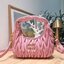 MIU MIU WANDER MATELASSÉ MINI HOBO BAG ไอเท็มสับๆอีกหนึ่ง ที่ต้องมีใช้ได้แล้ว กับกระเป๋าถือ/สะพาย ทรงโฮโบ คิ้วท์สุด ปังสุด ตัวแม่ อินฟลู ดาราเค้าใช้กันเพียบ สีสดใสได้ลุคลูกคุณ หรูหราด้วยดีไซน์เอกลักษณ์ หูจับในตัว ถือแบบเลิศๆ