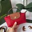 LONGCHAMP LE PLIAGE ORIGINAL Pouch with handle กระเป๋าใบเล็กขนาดกระทัดเหมาะกับใส่ของจำเป็นจุกจิก กันน้ำได้ พร้อมส่ง