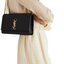 SAINT LAURENT Kate Medium leather shoulder bag VIP GIFT WITH PURCHASE (GWP) พรีเมี่ยมกิ้ฟ Limited Edition จาก YSL DUTY FREE COUNTER วัสดุหนังแกะสังเคราะห์ ลวดลายคล้ายหนังคาเวียร์ หนังสวย ใช้ทน อะไหล่ทองทั้งใบ ด้านหน้าประดับโลโก้แบรนด์ ขนาดกระทัดรัดกำลังดี