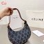 CELINE Ava handbag Blue in Denim / Celine Denim Ava Monogram Bag / Celine Paris Macadam shoulder bag กระเป๋าคล้องไหล่ซีลีนรุ่นใหม่ ตัวกระเป๋าทำจากผ้ายีนส์(ผ้าฝ้ายคุณภาพดี) ใช้งานทน สายสะพายหนัง ด้านในกว้างขวางใส่ของได้เยอะ ทรงนี้นิยมสุดๆ งานสวยมากกกก ก.ล้