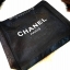 พร้อมส่งความสวยหรู 👠👠 Chanel Shopping Bag With Chain กระเป๋าสะพายใบใหญ่ทรง Shopping Bag Limited Edition พรีเมี่ยมกิ้ฟของแท้นำเข้าจาก Chanel Perfume Counter ของแท้100% (ไม่ใช่งานเลียนแบบ) ใบใหญ่วัสดุ Nylon โปร่ง ♡ ปั้ม CHANEL แบรนด์ส