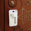 GUESS DELANEY SAFFIANO MINI CROSSBODY BAG WITH STAR กระเป๋าถือหรือสะพาย GUESS FACTORY วัสดุหนังลาย Saffiano ประดับอะไหล่เงินรูปดาวสุดชิค ขนาดกำลังดี น้ำหนักเบา ด้านหน้าประดับ logo พร้อมกับ พวงกุญแจ Signature แบรนด์ที่หูหิ้ว ถอดเเยกใช้ได้ เปิดปิด ด้วยซิป ภ